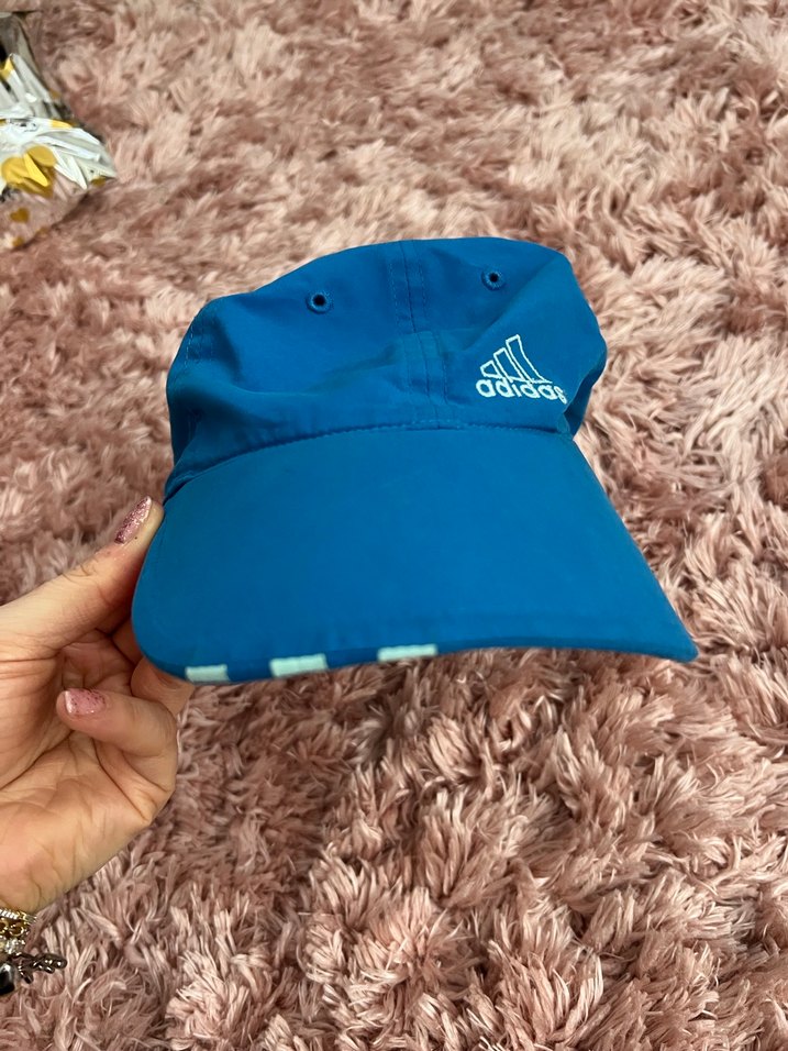 Mavi Vintage Adidas Şapka - Görsel 2