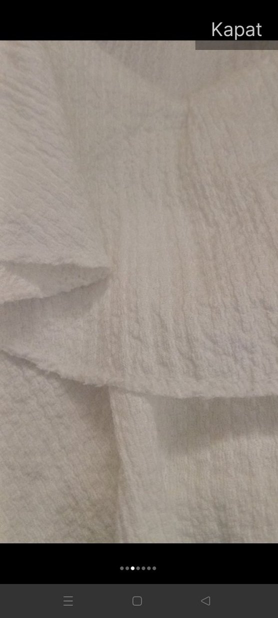 Beyaz Volanlı Mini Etek - Görsel 5