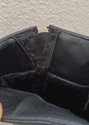 Kadın siyah Tokalı fabrika marka çizme - Görsel 8