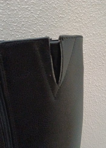 Kadın siyah Tokalı fabrika marka çizme - Görsel 5