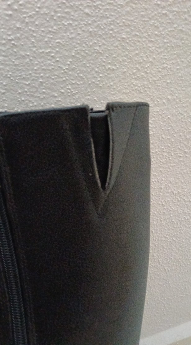 Kadın siyah Tokalı fabrika marka çizme - Görsel 5