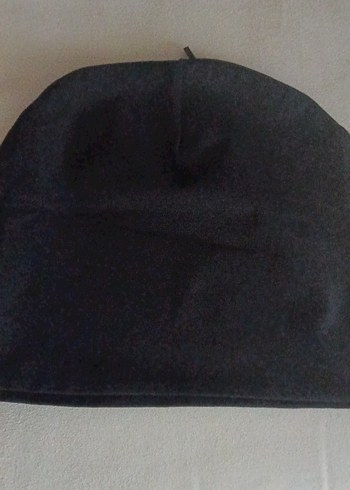 Siyah Street Wear Kadın Bere Velcro - Görsel 3