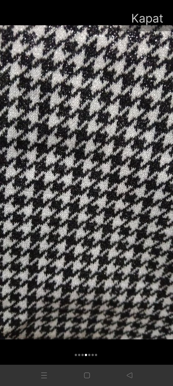 mini kışlık kazağı desenli etek - Görsel 3