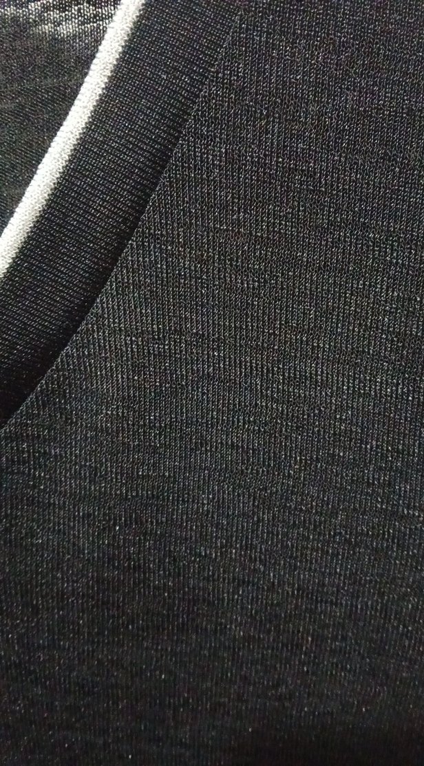 siyah V Yakalı Kadın  bluz - Görsel 4