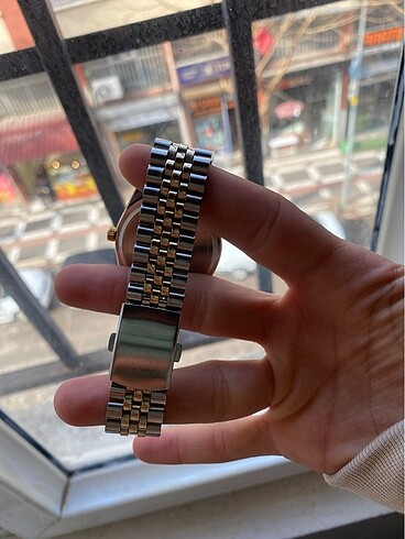Beden yeşil Renk ROLEX Erkek Saat Çelik Kasa