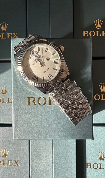 Beden beyaz Renk ROLEX Erkek Saat Çelik Kasa