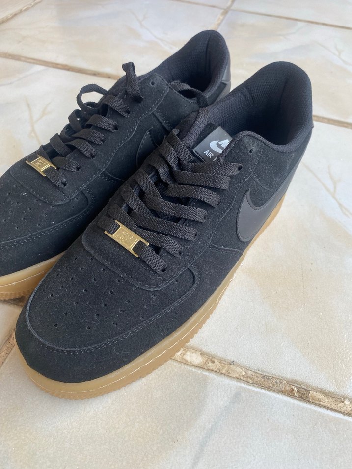 Siyah Erkek Spor Ayakkabı Rahat Tasarım - Görsel 2