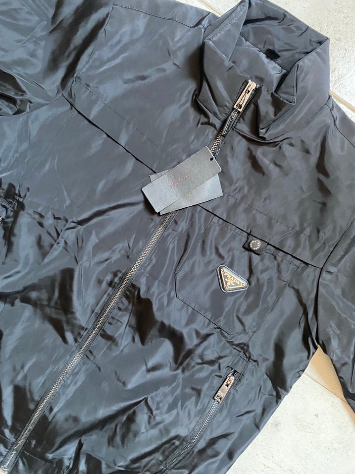 Siyah Fermuarlı Erkek Kapşonsuz Yağmurluk - Görsel 2