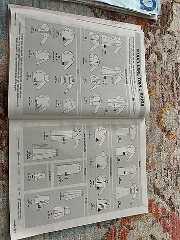  Beden Renk Burda dergisi