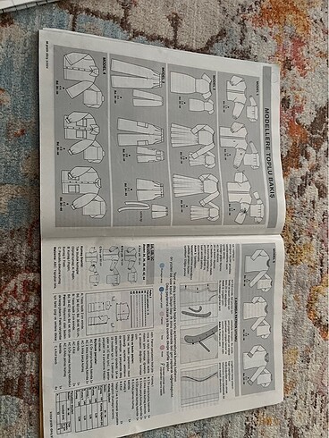  Beden Renk Burda dergisi
