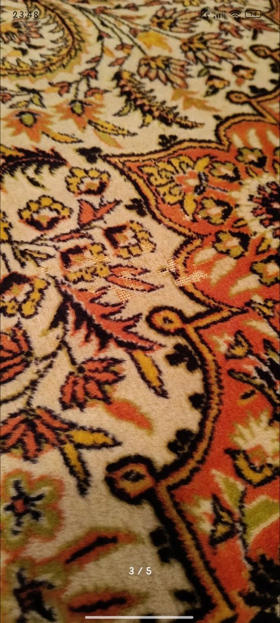 Renkli Desenli Geleneksel Halı - Görsel 3