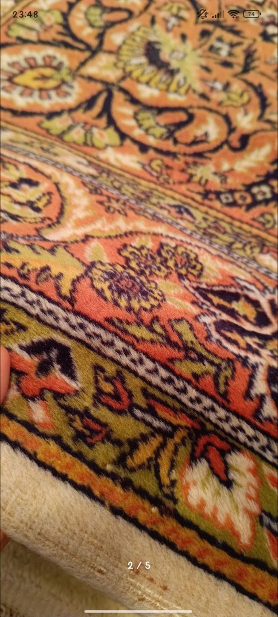 Renkli Desenli Geleneksel Halı - Görsel 2