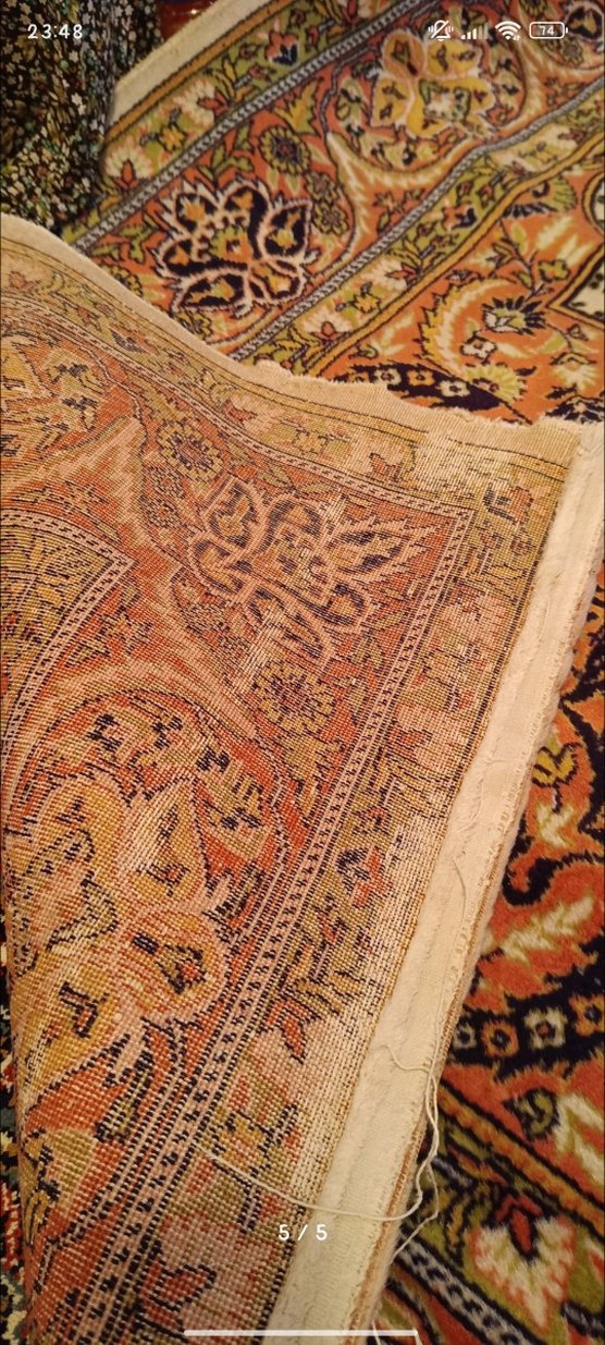 Renkli Desenli Geleneksel Halı - Görsel 5