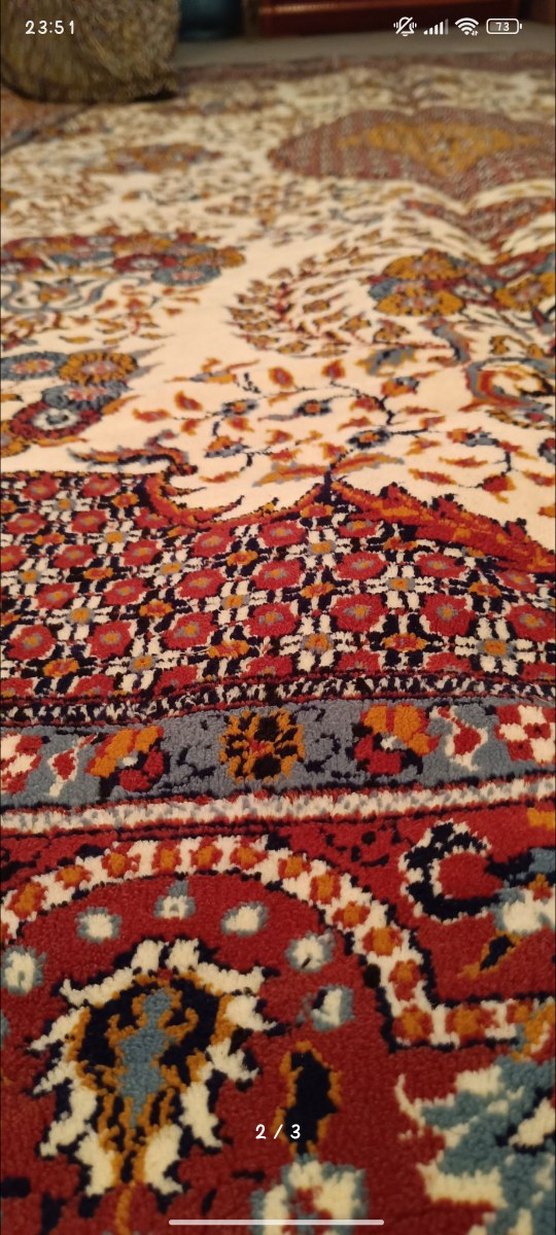 Çok Renkli Desenli Klasik Halı - Görsel 2