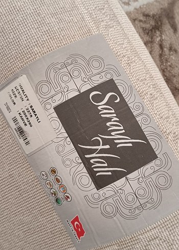 Bej kahve Desenli Halı - Görsel 5