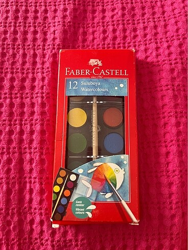 Faber castell sulu boya 12?li