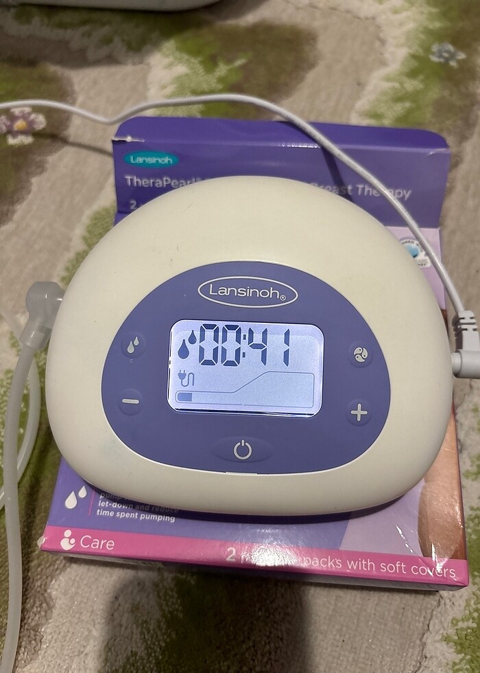 Lansinoh çiftli elektrikli göğüs pompası - Görsel 2