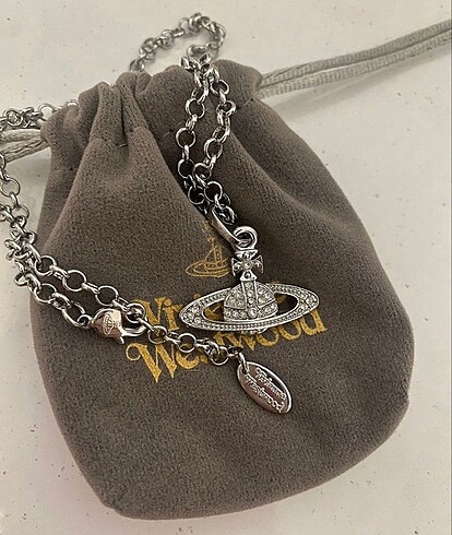 Vivienne Westwood Gümüş Kolye