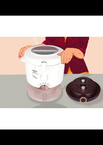 Tefal Snack Oleoclean Beyaz Fritöz - Görsel 2