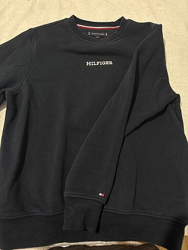 s Beden Orijinal Marka Tommy Hilfiger Lacivert Sweatshirt