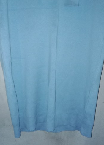 kışlık elbise geniş model  kemerli - Görsel 3