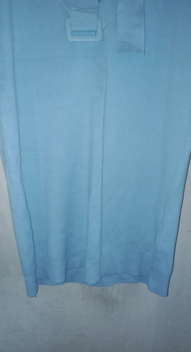 kışlık elbise geniş model  kemerli - Görsel 3