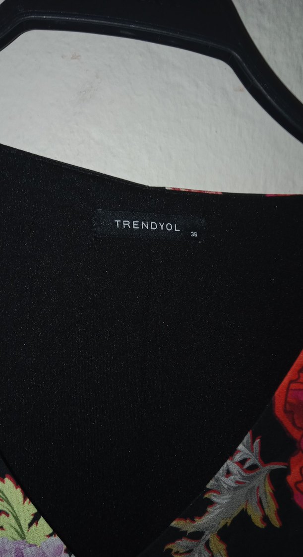 Çiçek Desenli Bohem Midi Elbise - Görsel 5