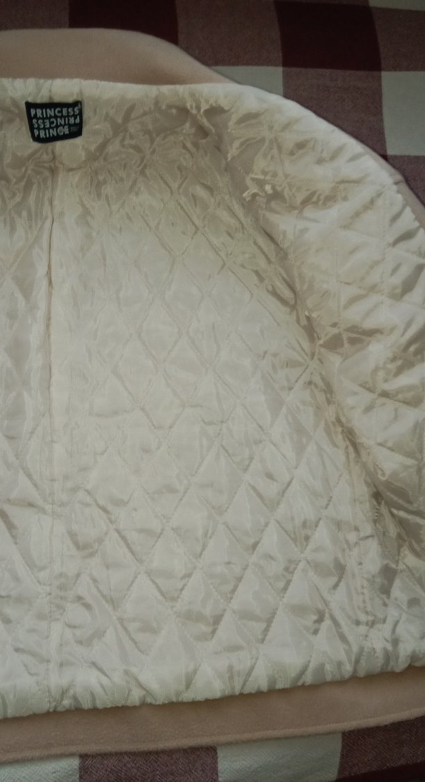 Bej Düğmeli Midi Kadın Kaban - Görsel 5