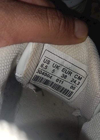 Beyaz Nike Spor Ayakkabı - Görsel 6