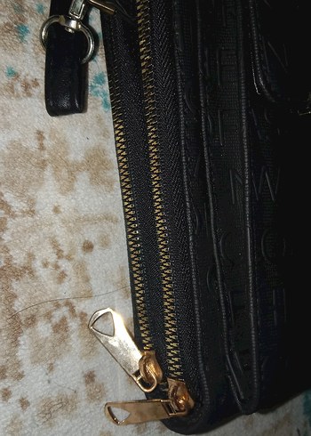 Siyah Deri Kadın Çapraz Çanta - Görsel 2