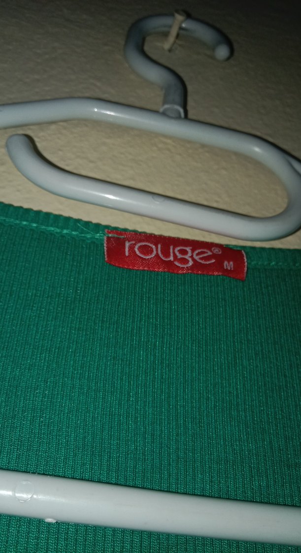 Yeşil V Yakalı Uzun Kollu Triko Elbise - Görsel 3