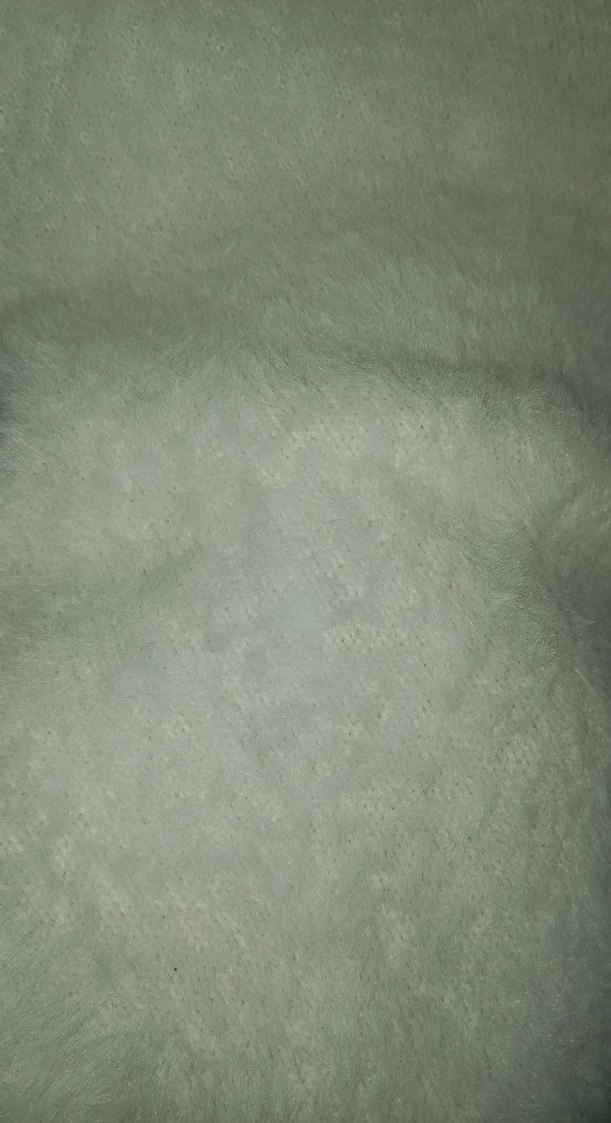 Düğmeli Beyaz Kadın Kısa Kollu Pamuklu Kazak - Görsel 4