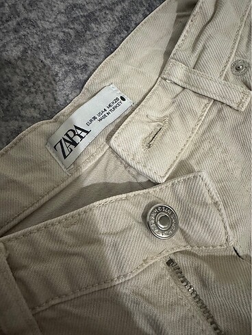 26 Beden Zara straight leg uzun jean
