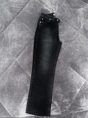Zara Zara siyah straght jean