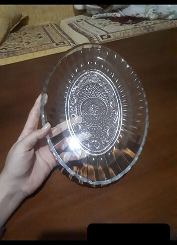 Sığ oval tabak