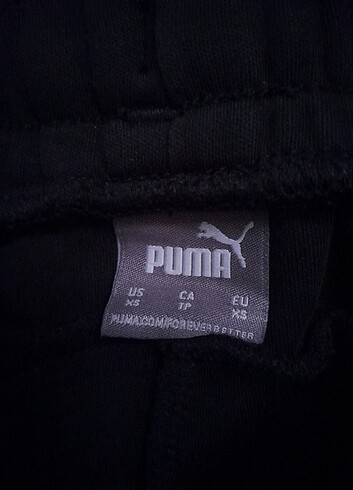 xs Beden siyah Renk Puma orjinal eşofman altı