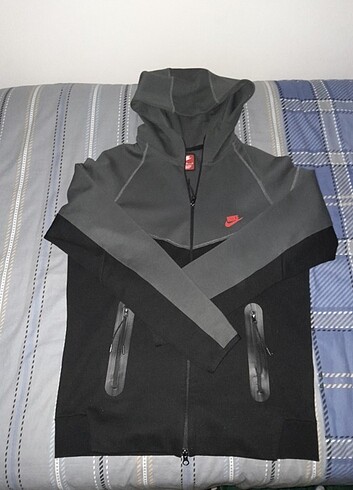 s/m Beden gri Renk Tech fleece yeni sezon hoodie