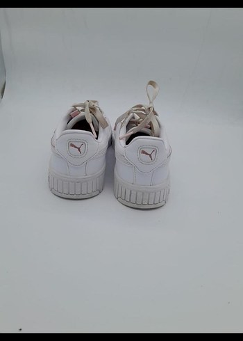 37,5 Beden beyaz Renk Puma Beyaz Platform Topuklu Kadın Spor Ayakkabı