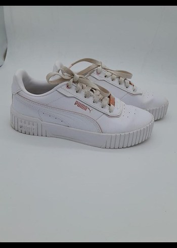 Puma Beyaz Platform Topuklu Kadın Spor Ayakkabı