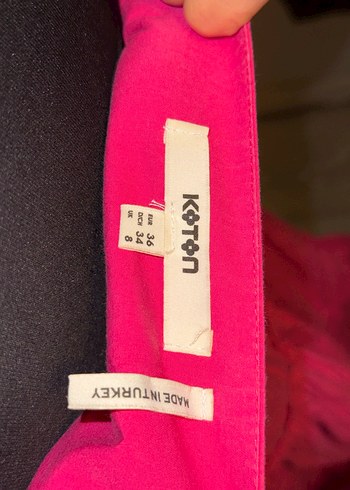 Pembe Uzun Askılı Fırfırlı Bohem Elbise - Görsel 3