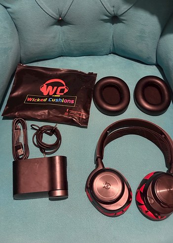 Steelseries arctis nova pro wireless + jel pad - Görsel 2