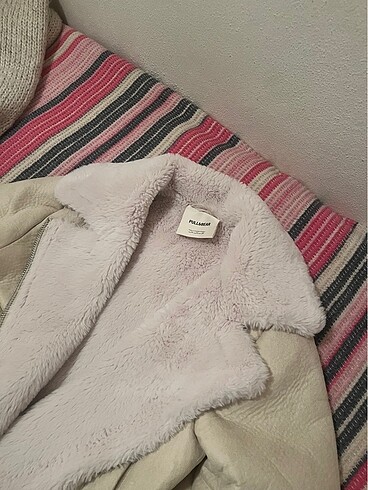 Pull and Bear Pull And Bear Yünlü Mont