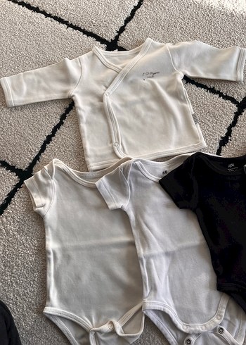 Bebek Erkek Uzun ve kısa Kollu Pamuklu Bodyler - Görsel 2