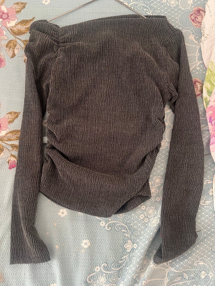 Gri bluz - Görsel 2