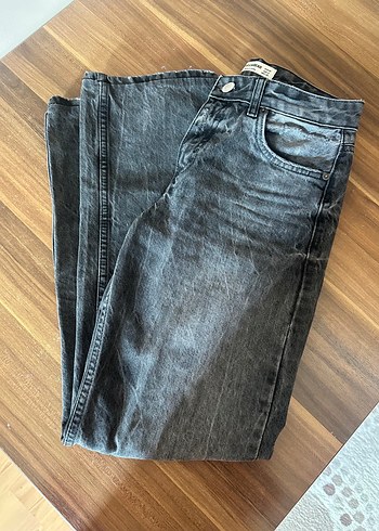 Pull and Bear Koyu Gri Jean