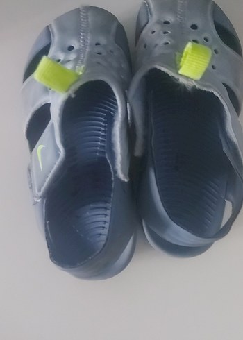 Gri Erkek Çocuk Cırt Cırtlı Kauçuk Terlik - Görsel 3