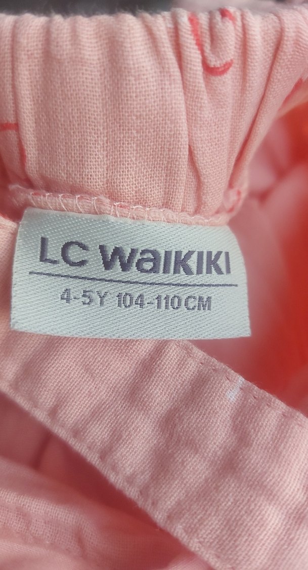 Kız Çocuk Pembe Askılı Elbise - Görsel 3