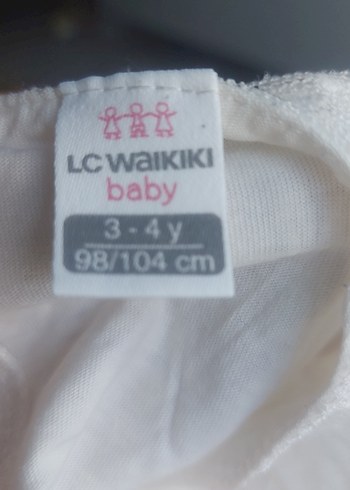 Kız Çocuk Beyaz Fırfırlı Nakışlı Elbise - Görsel 5