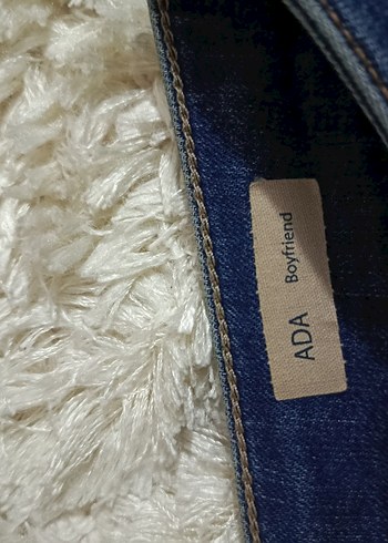 Kadın Lacivert Midi Denim Pantolon - Görsel 3