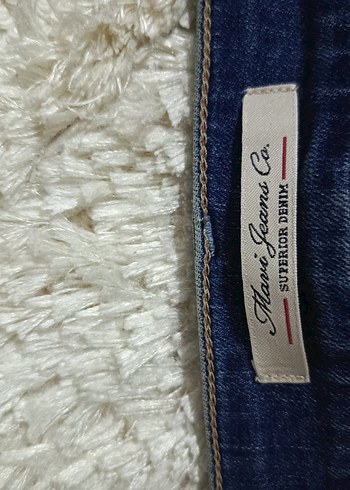 Kadın Lacivert Midi Denim Pantolon - Görsel 4